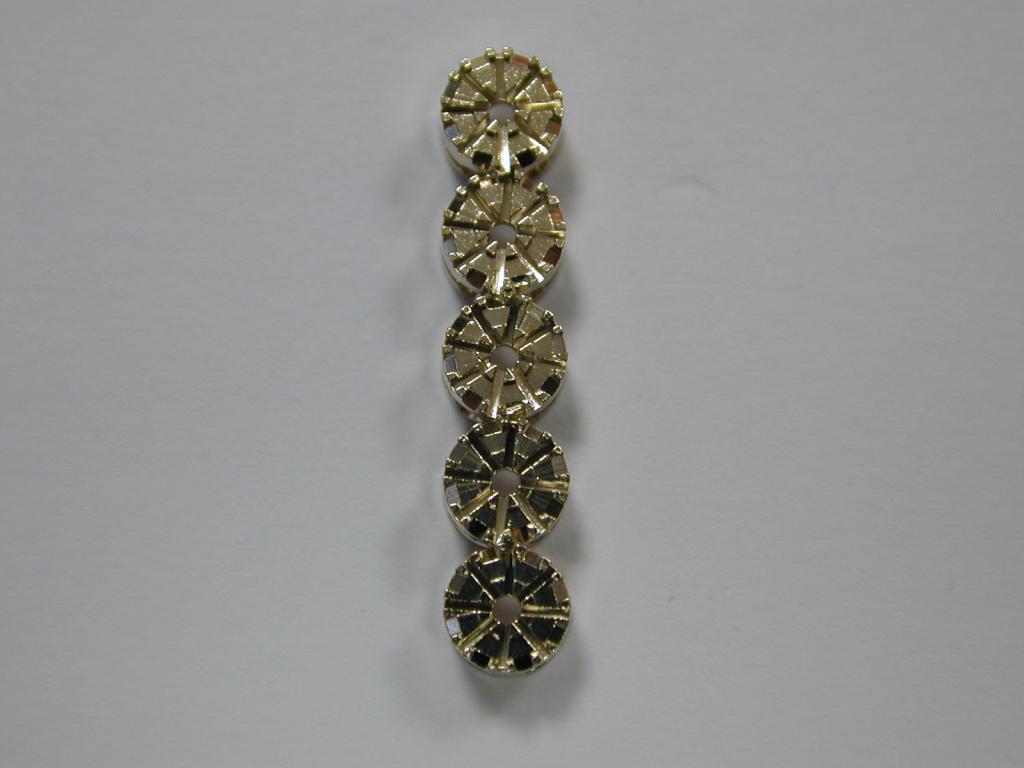 diamantato - Pendenti penta cipolle griffate 779