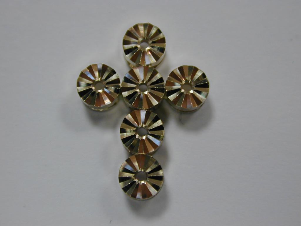 diamantato - Croci cipolline diamantate a 6 786-6